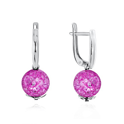 Серьги, Серебро 925, Кварц 2340180307-2-30