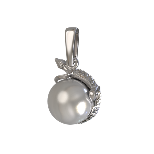 Подвеска фантазийная,  Серебро 925, 1021783-01250