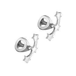 Серьги пусеты-гвоздики, Серебро 925 с1139рв                  