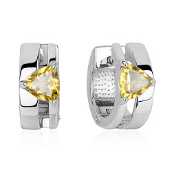 Серьги, Серебро 925, Цитрин 2340115537