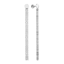 Серьги пусеты-гвоздики, Серебро 925 с1124рв                  