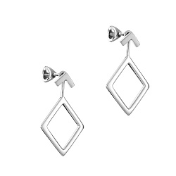 Серьги пусеты-гвоздики, Серебро 925 с1145рв