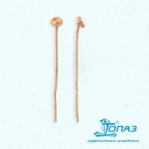 Серьги, Золото 585, Т100622890