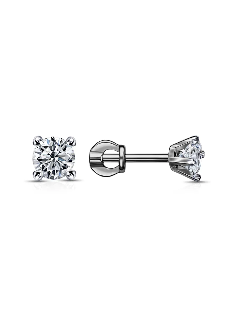 Серьги пусеты-гвоздики, Золото 585, С230-3265
