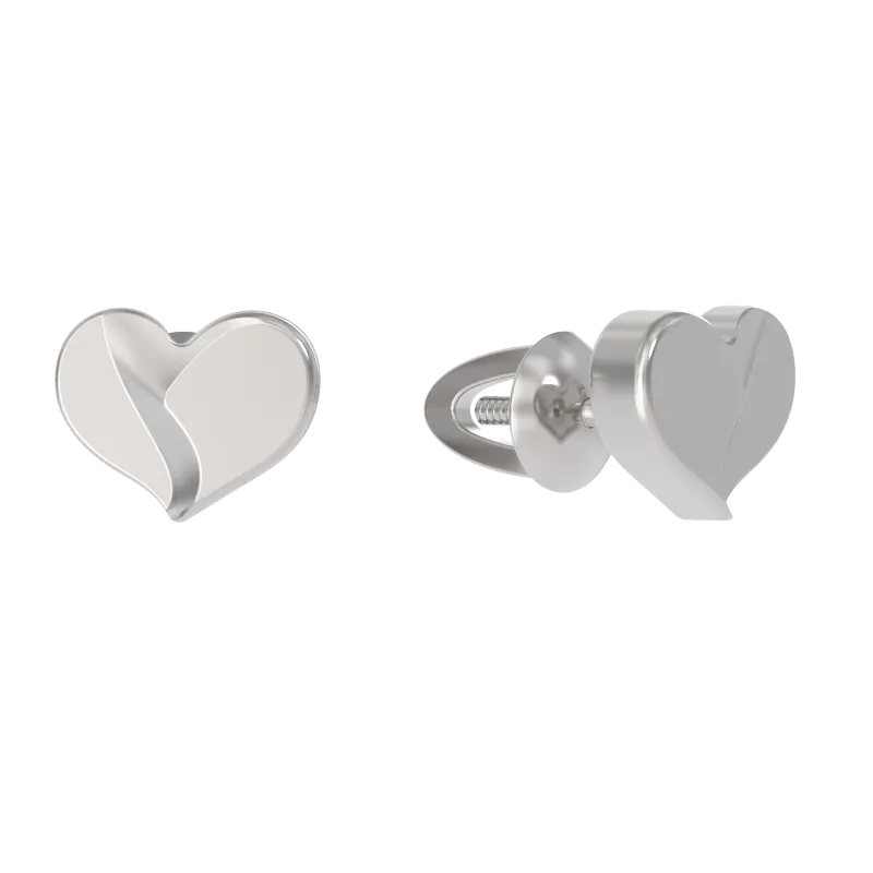 Серьги пусеты-гвоздики, Серебро 925, 1040062-00000