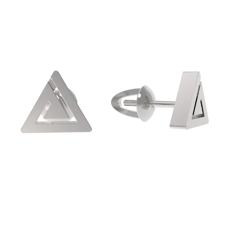 Серьги пусеты-гвоздики, Серебро 925, 1037432-00000
