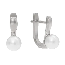 Серьги, Серебро 925, Жемчуг 1035672-01250-2S