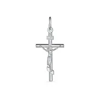 Подвеска крест, Серебро 925 ПД-1-327р Подвеска крест, Серебро 925 ПД-1-327р