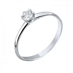 Кольцо Серебро 925, Фианит к1101р Кольцо Серебро 925, Фианит к1101р