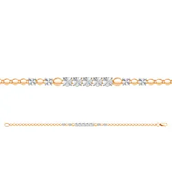 Браслет фантазийный Золото 585 
  08-68-0041-00 Браслет фантазийный Золото 585 
  08-68-0041-00