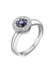 Кольцо Золото 585, Танзанит 24000708-1б Кольцо Золото 585, Танзанит 24000708-1б