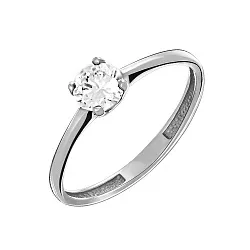 Кольцо Серебро 925, Фианит к105016р Кольцо Серебро 925, Фианит к105016р