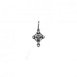 Подвеска крест, Серебро 925, Фианит 23-140р Подвеска крест, Серебро 925, Фианит 23-140р