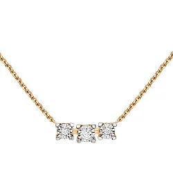 Колье,  Золото 585, Бриллиант Кл113-6697 Колье,  Золото 585, Бриллиант Кл113-6697