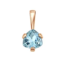 Подвеска фантазийная,  Золото 585, Топаз П120-8841Т Подвеска фантазийная,  Золото 585, Топаз П120-8841Т