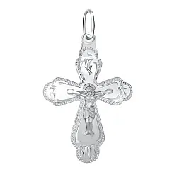 Подвеска крест, Серебро 925 92-21-0093-00 Подвеска крест, Серебро 925 92-21-0093-00