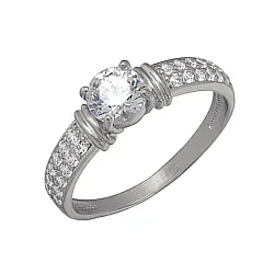 Кольцо Серебро 925, Фианит 3207003195л-5 Кольцо Серебро 925, Фианит 3207003195л-5