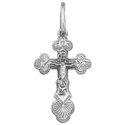 Подвеска крест, Серебро 925 KP 103 Подвеска крест, Серебро 925 KP 103