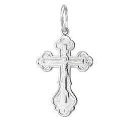 Подвеска крест, Серебро 925 90-21-0077 Подвеска крест, Серебро 925 90-21-0077