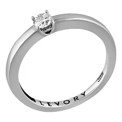 Помолвочное кольцо,  Золото 585, Бриллиант 83-42R00677-F3DD Помолвочное кольцо,  Золото 585, Бриллиант 83-42R00677-F3DD