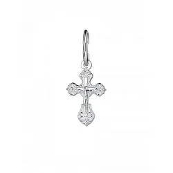 Подвеска крест, Серебро 925 ПД-1-329р Подвеска крест, Серебро 925 ПД-1-329р