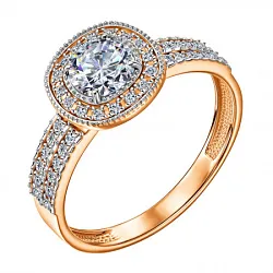 Кольцо Золото 585, Фианит КольцоКЛ-47/19,5/бцФ/з585 Кольцо Золото 585, Фианит КольцоКЛ-47/19,5/бцФ/з585