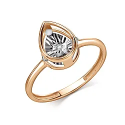 Кольцо Золото 585, Бриллиант 01-11-51202-11-00 Кольцо Золото 585, Бриллиант 01-11-51202-11-00