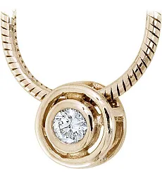 Колье,  Золото 585, Бриллиант 323511ю Колье,  Золото 585, Бриллиант 323511ю