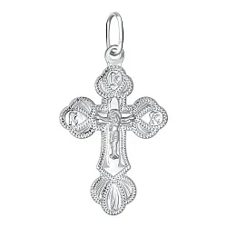 Подвеска крест, Серебро 925 92-21-0144-00 Подвеска крест, Серебро 925 92-21-0144-00