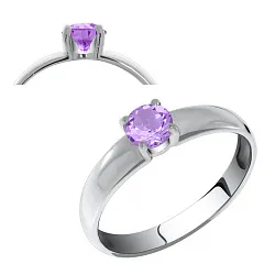 Кольцо Серебро 925, Аметист 1340060255 Кольцо Серебро 925, Аметист 1340060255