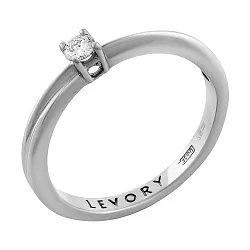 Помолвочное кольцо,  Золото 585, Бриллиант 83-42R10085-F3DD Помолвочное кольцо,  Золото 585, Бриллиант 83-42R10085-F3DD