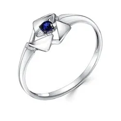 Кольцо Серебро 925, Фианит 90-01-7312-06 Кольцо Серебро 925, Фианит 90-01-7312-06