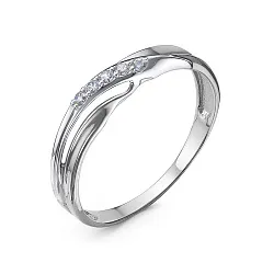 Кольцо Золото 585, Фианит б1102266 Кольцо Золото 585, Фианит б1102266