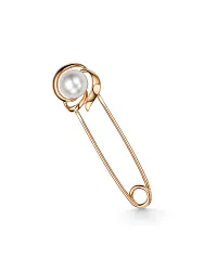 булавка Золото 585, Жемчуг 400406 1 1 10  булавка Золото 585, Жемчуг 400406 1 1 10