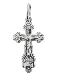 Подвеска крест, Серебро 925 KP 56 Подвеска крест, Серебро 925 KP 56