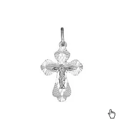 Подвеска крест, Серебро 925 91-21-0081-00 Подвеска крест, Серебро 925 91-21-0081-00
