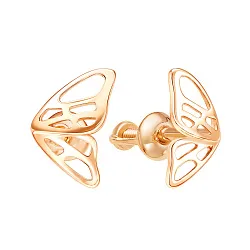 Серьги пусеты-гвоздики, Золото 585 00-52-0150-5-00 Серьги пусеты-гвоздики, Золото 585 00-52-0150-5-00