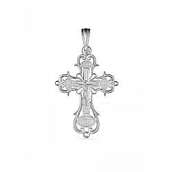 Подвеска крест, Серебро 925 ПД-1-323р Подвеска крест, Серебро 925 ПД-1-323р