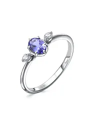 Кольцо Золото 585, Танзанит 64000771б Кольцо Золото 585, Танзанит 64000771б