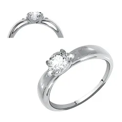 Кольцо Серебро 925, Фианит 1340200259 Кольцо Серебро 925, Фианит 1340200259