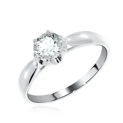 Кольцо Серебро 925, Фианит 1340200481 Кольцо Серебро 925, Фианит 1340200481